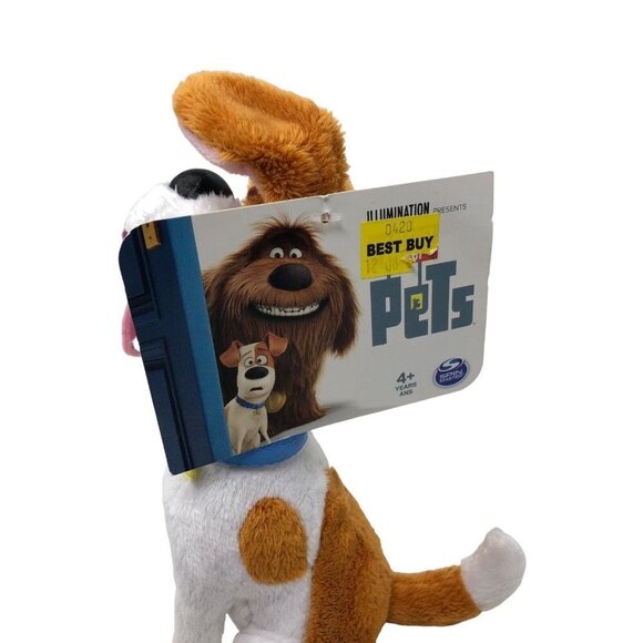 The Secret Life of Pets Max The Dog 7" Mini Plush Stuffed Animal Toy Plush NWT - Picture 7 of 9